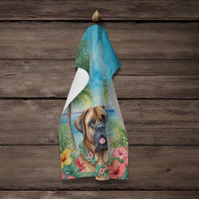 Load image into Gallery viewer, Mastiff Luau Kitchen Towel