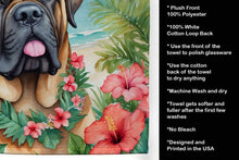 Load image into Gallery viewer, Mastiff Luau Kitchen Towel