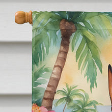 Load image into Gallery viewer, Miniature Pinscher Luau House Flag