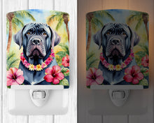 Load image into Gallery viewer, Neapolitan Mastiff Luau Ceramic Night Light