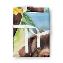 Load image into Gallery viewer, Newfoundland Luau Apron – Artist-Designed Kitchen, BBQ &amp; Craft Apron