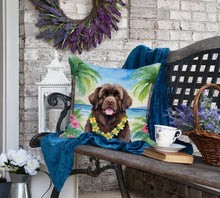 Load image into Gallery viewer, Newfoundland Luau Throw Pillow