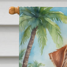 Load image into Gallery viewer, Norfolk Terrier Luau House Flag
