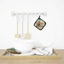 Load image into Gallery viewer, Norfolk Terrier Luau Pot Holders - Set of 2 Decorative Kitchen Helpers | Made in the USA