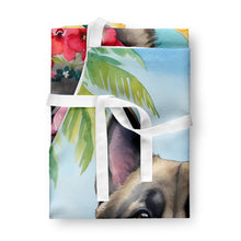 Load image into Gallery viewer, Norwegian Elkhound Luau Apron – Artist-Designed Kitchen, BBQ &amp; Craft Apron