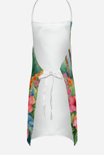 Load image into Gallery viewer, Norwich Terrier Luau Apron – Artist-Designed Kitchen, BBQ &amp; Craft Apron