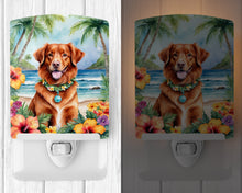 Load image into Gallery viewer, Nova Scotia Duck Tolling Retriever Luau Ceramic Night Light