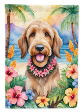 Load image into Gallery viewer, Otterhound Luau House Flag