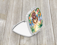 Load image into Gallery viewer, Otterhound Luau Compact Mirror – Stylish Purse Mirror with Artistic Covers