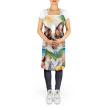 Load image into Gallery viewer, Papillon Luau Apron – Artist-Designed Kitchen, BBQ &amp; Craft Apron