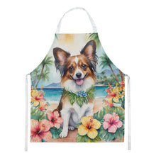 Load image into Gallery viewer, Papillon Luau Apron – Artist-Designed Kitchen, BBQ &amp; Craft Apron