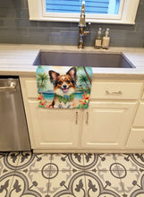 Load image into Gallery viewer, Papillon Luau Kitchen Towel