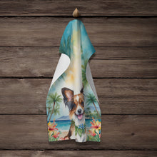Load image into Gallery viewer, Papillon Luau Kitchen Towel