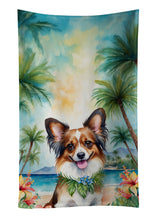 Load image into Gallery viewer, Papillon Luau Kitchen Towel