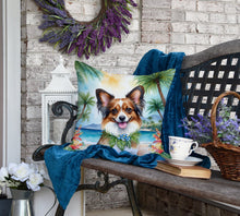 Load image into Gallery viewer, Papillon Luau Throw Pillow