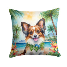 Load image into Gallery viewer, Papillon Luau Throw Pillow