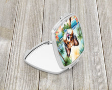 Load image into Gallery viewer, Papillon Luau Compact Mirror – Stylish Purse Mirror with Artistic Covers