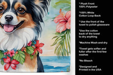 Load image into Gallery viewer, Papillon Luau Kitchen Towel