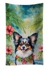 Load image into Gallery viewer, Papillon Luau Kitchen Towel