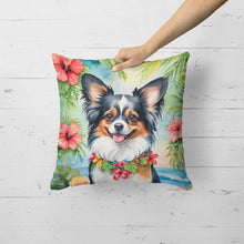Load image into Gallery viewer, Papillon Luau Throw Pillow