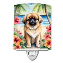 Load image into Gallery viewer, Pekingese Luau Ceramic Night Light