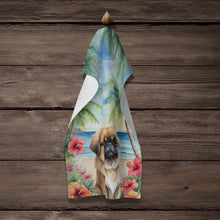Load image into Gallery viewer, Pekingese Luau Kitchen Towel