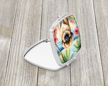 Load image into Gallery viewer, Pekingese Luau Compact Mirror – Stylish Purse Mirror with Artistic Covers