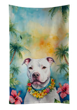Load image into Gallery viewer, Pit Bull Terrier Luau Kitchen Towel