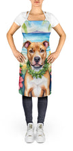 Load image into Gallery viewer, Pit Bull Terrier Luau Apron – Artist-Designed Kitchen, BBQ &amp; Craft Apron