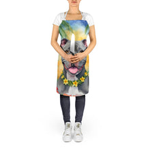 Load image into Gallery viewer, Pit Bull Terrier Luau Apron – Artist-Designed Kitchen, BBQ &amp; Craft Apron
