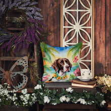 Load image into Gallery viewer, Pointer Luau Throw Pillow - 14x14 Decorative Pillow – Art for Your Home &amp; Patio