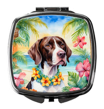 Load image into Gallery viewer, Pointer Luau Compact Mirror – Stylish Purse Mirror with Artistic Covers