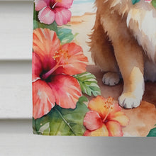 Load image into Gallery viewer, Pomeranian Luau House Flag