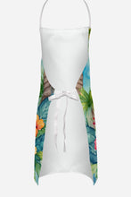 Load image into Gallery viewer, Pomeranian Luau Apron – Artist-Designed Kitchen, BBQ &amp; Craft Apron