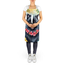 Load image into Gallery viewer, Pomeranian Luau Apron – Artist-Designed Kitchen, BBQ &amp; Craft Apron