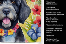 Load image into Gallery viewer, Portuguese Water Dog Luau Kitchen Towel
