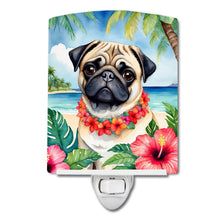 Load image into Gallery viewer, Pug Luau Ceramic Night Light