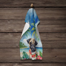 Load image into Gallery viewer, Pug Luau Kitchen Towel