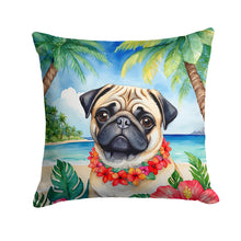 Load image into Gallery viewer, Pug Luau Throw Pillow