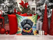 Load image into Gallery viewer, Puli Luau Throw Pillow - 14x14 Decorative Pillow – Art for Your Home &amp; Patio