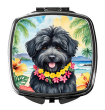 Load image into Gallery viewer, Puli Luau Compact Mirror – Stylish Purse Mirror with Artistic Covers