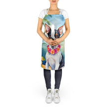 Load image into Gallery viewer, Rat Terrier Luau Apron – Artist-Designed Kitchen, BBQ &amp; Craft Apron