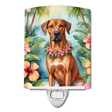 Load image into Gallery viewer, Rhodesian Ridgeback Luau Ceramic Night Light