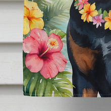 Load image into Gallery viewer, Rottweiler Luau House Flag