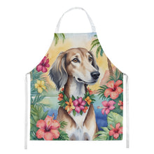 Load image into Gallery viewer, Saluki Luau Apron – Artist-Designed Kitchen, BBQ &amp; Craft Apron