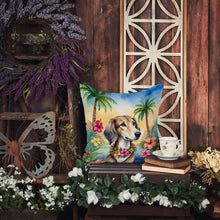 Load image into Gallery viewer, Saluki Luau Throw Pillow