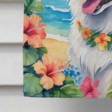 Load image into Gallery viewer, Samoyed Luau House Flag