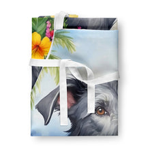 Load image into Gallery viewer, Scottish Deerhound Luau Apron – Artist-Designed Kitchen, BBQ &amp; Craft Apron
