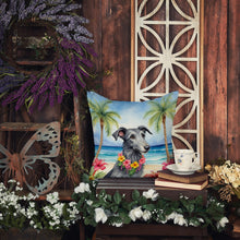 Load image into Gallery viewer, Scottish Deerhound Luau Throw Pillow