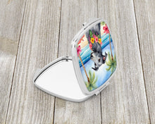 Load image into Gallery viewer, Scottish Deerhound Luau Compact Mirror – Stylish Purse Mirror with Artistic Covers
